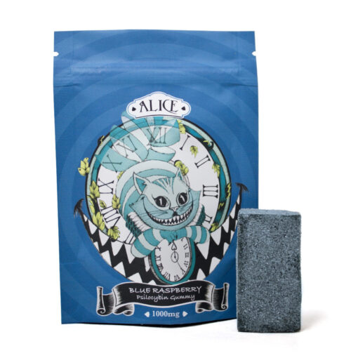 Alice Mushroom Gummy – Blue Raspberry (1000mg)