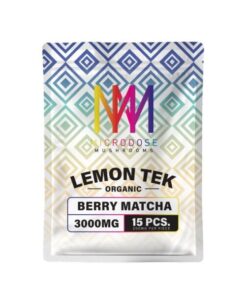 Organic Lemon Tek Berry Matcha (3000mg) Mushroom Gummies