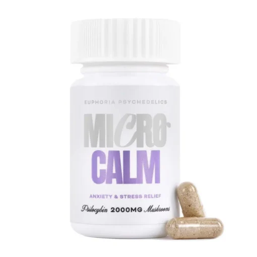 Euphoria Psychedelics – Micro Calm Capsules (2000mg)