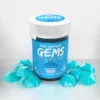 GEMS: LIVE ROSIN GUMMIES BY HASH HOUSE – 500MG BLUE RAZZ 10/PER JAR