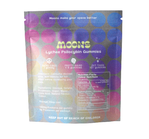 MOONS Psilocybin Shroom Gummies – Blackberry (3000mg)