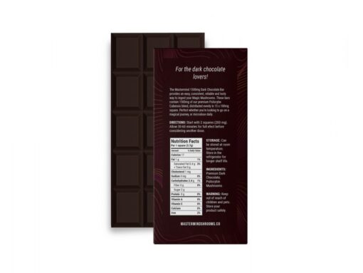 Mastermind – Dark Chocolate Shroom Bars (1500mg)