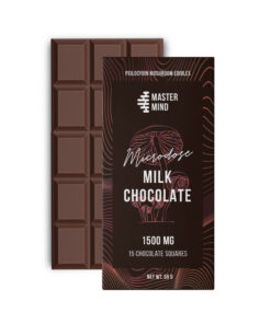 Mastermind – Milk Chocolate Shroom Bars (1500mg)