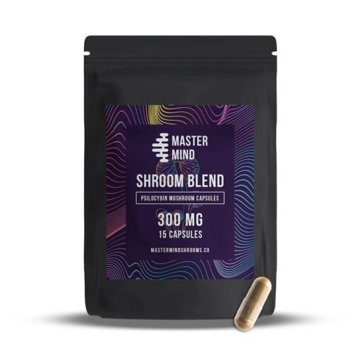 Mastermind – Shroom Blend Microdose Capsules (15x300mg)