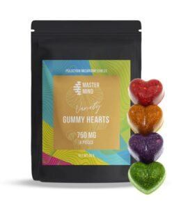 Mastermind – Variety Pack Shroom Gummies Hearts (3000mg)