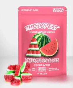 WATERMELON SLICES The Best HHC Thca GUMMIES – 500MG